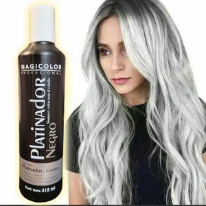1x MAGICOLOR PLATINADOR BACK PURPLSHAMPOO GRAY BLONDE BLEACHED 10.6 oz